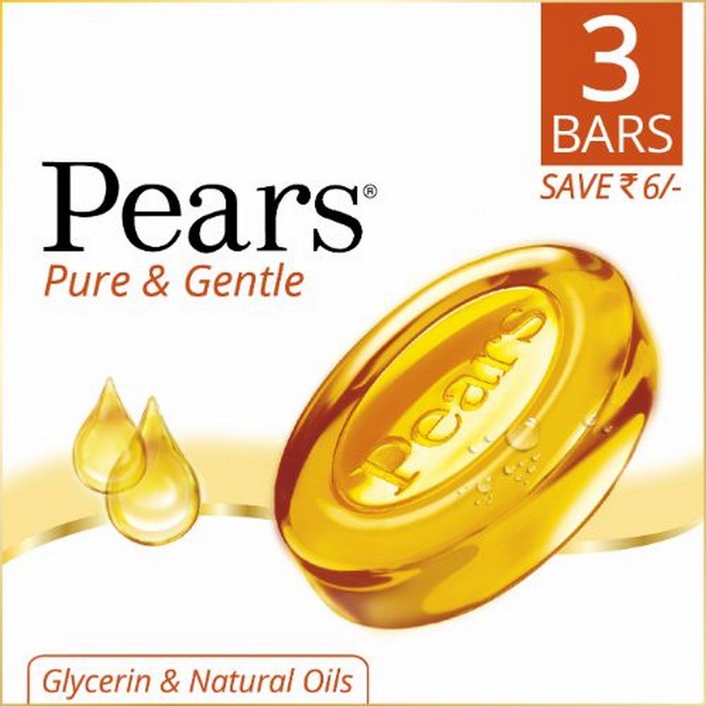 Pears soap Pure Gentle 3X125G