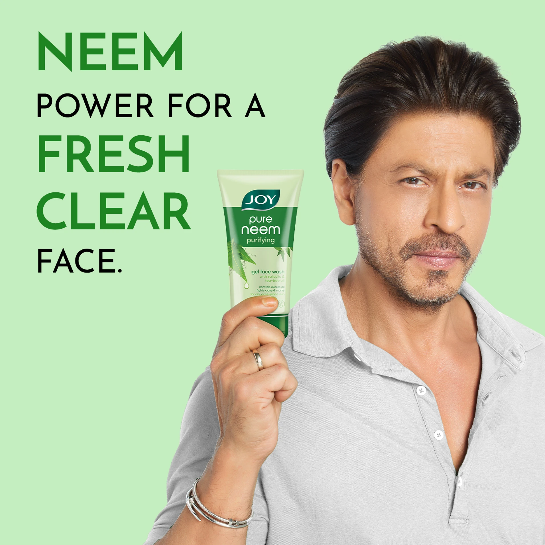 Joy Pure Neem Skin Purifying Face Wash 100Ml