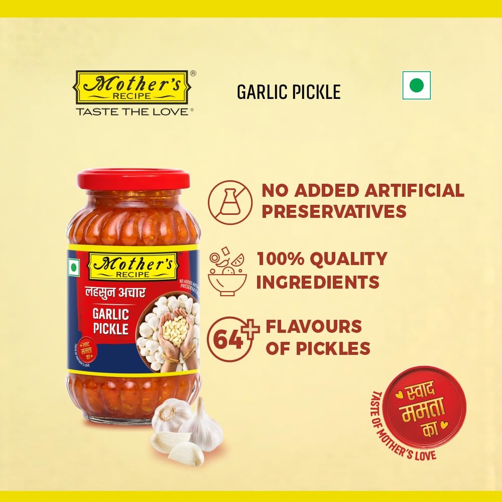 Garlic Pickle 500 G Bottle