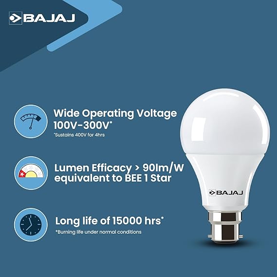 Bajaj Ledz Plus Led Lamp 12W Cdl B22