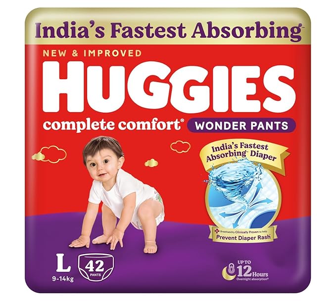 Huggies Complete Comfort Wonderpants L 42