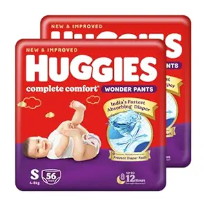 Huggies Complete Comfort Wonderpants S 56