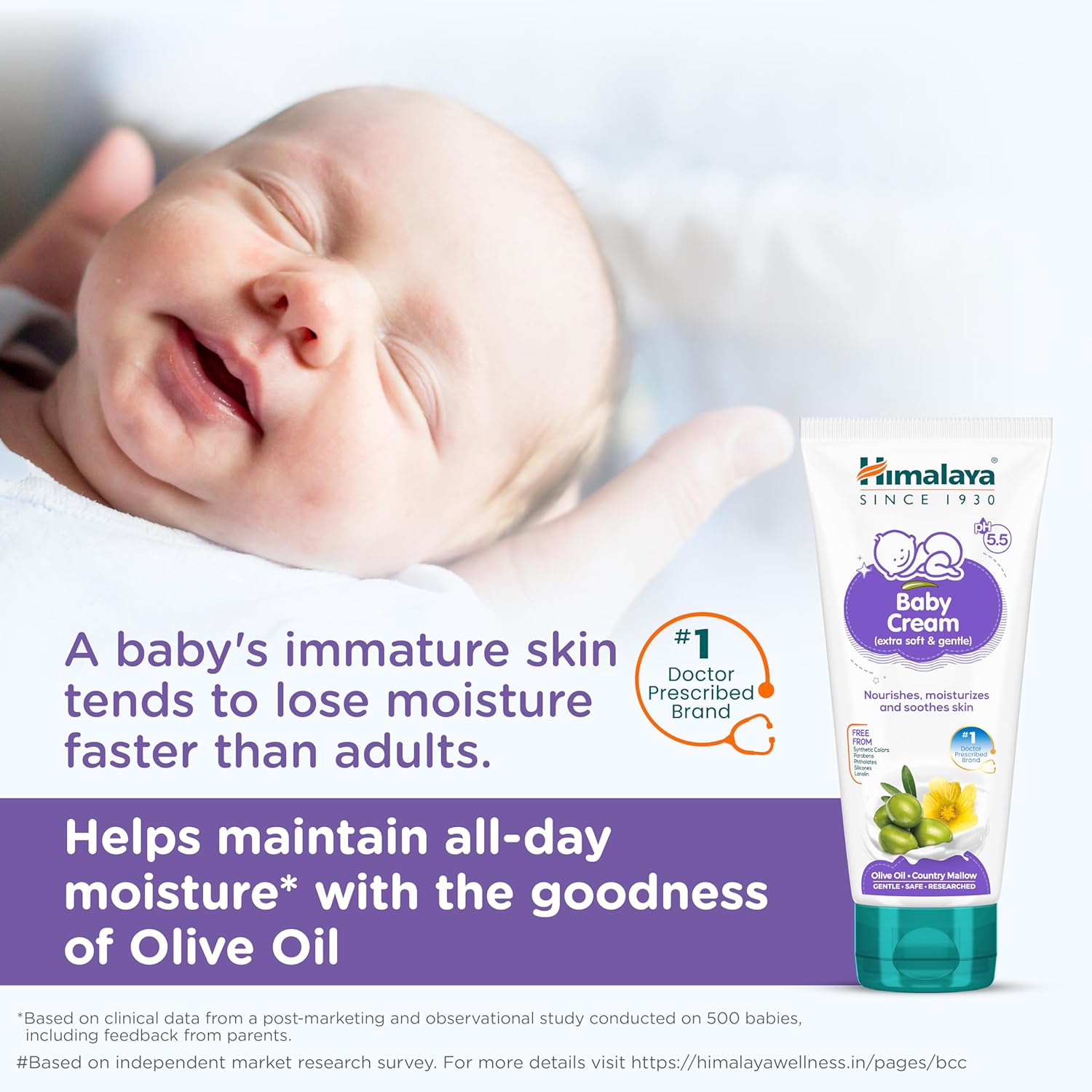 Himalaya Baby Cream 100 Ml