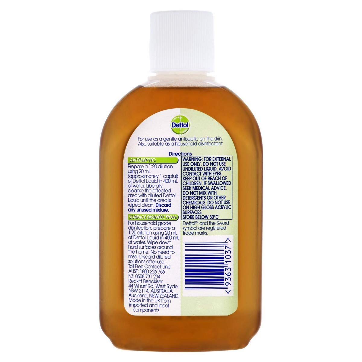 Dettol Liquid 125Ml