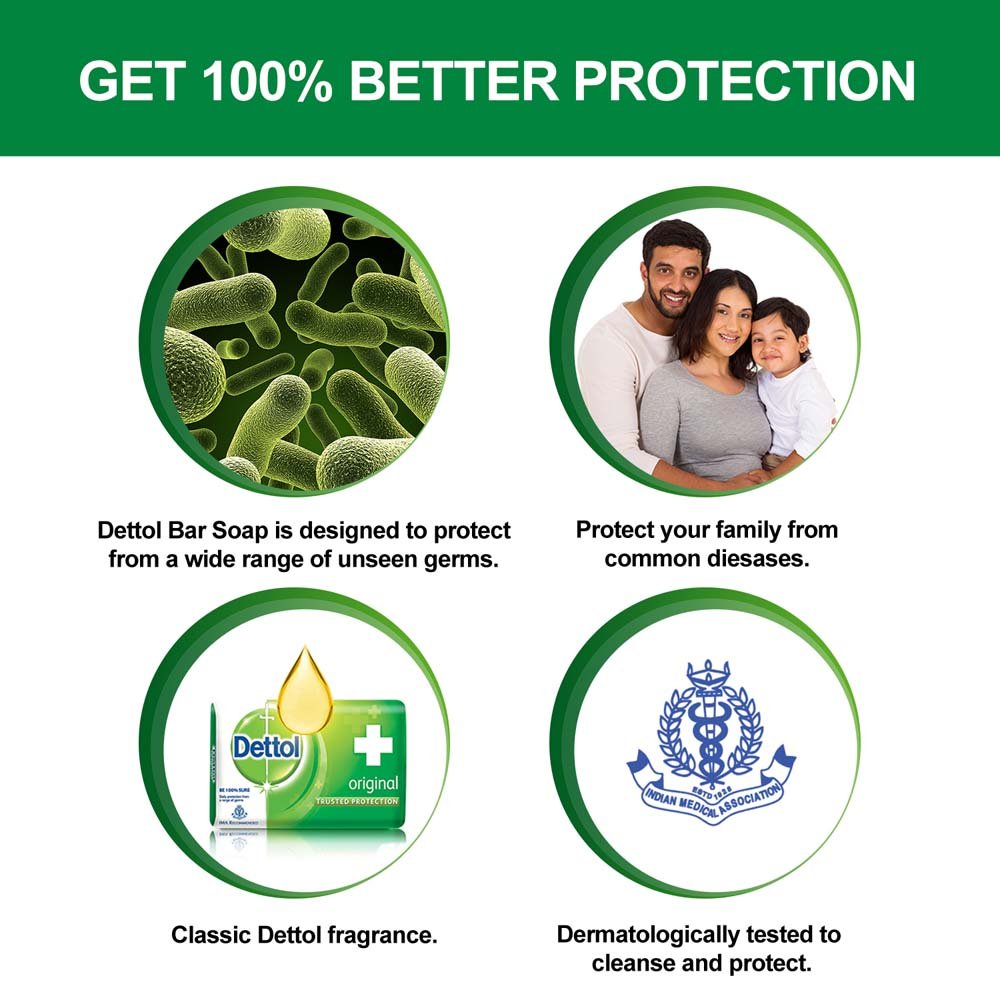 Dettol Soap 150 G Original