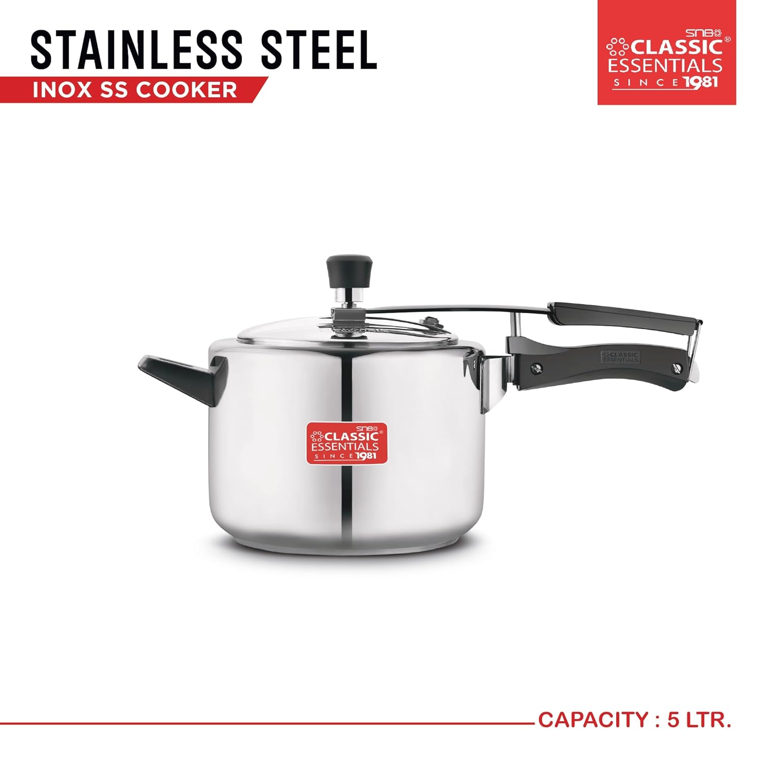 Ss Pressure Cooker 3 L Inox