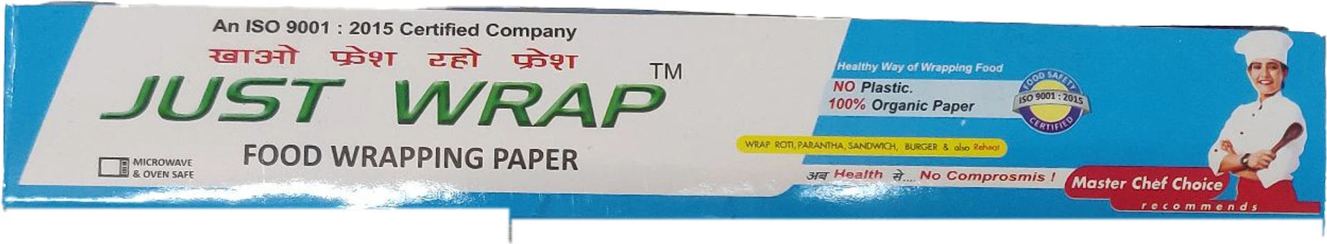 Just Wrap Food Wraping Paper 40+5 Mtr Free