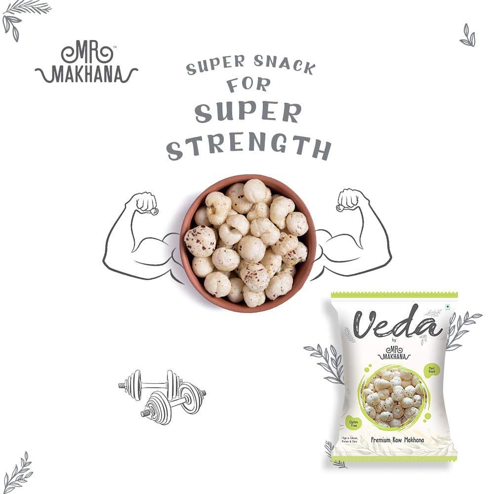 Mr Makhana Veda Raw Makhana 100 G