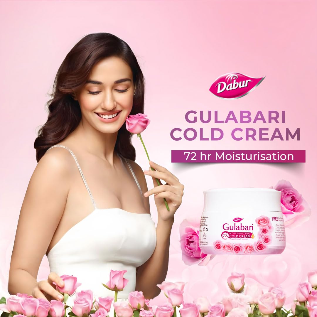 Dabur Gulabari Moisturizing Cold Cream 100Gm