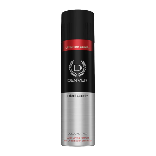 Denver Talc For Men Ice Coldblack Code 100Gm