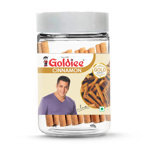 Goldiee Dalchini Cinnamon 40G Jar Gs