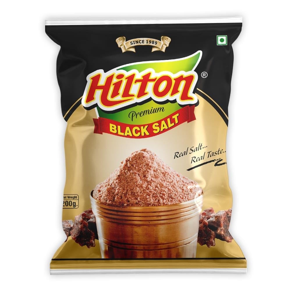 Hilton Black Salt 200Gm