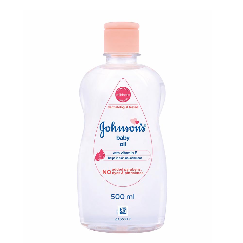 Johnsons Baby Oil With Vitamine 100Ml