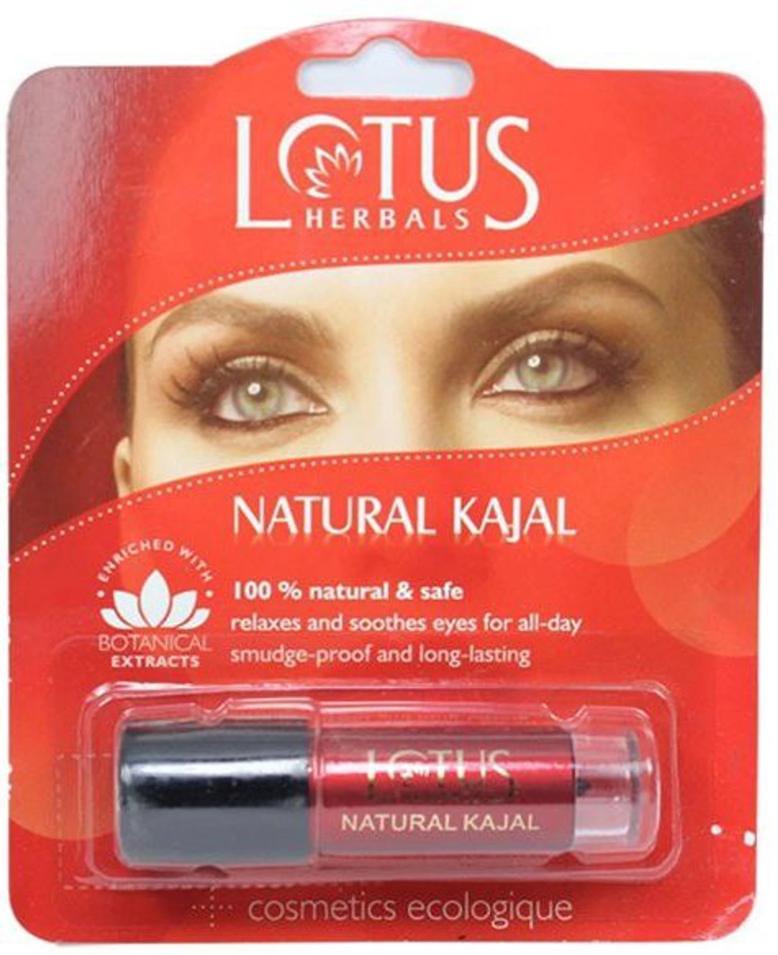 Lotus Herbals Natural Kajal 100 Natural Safe 4Gm
