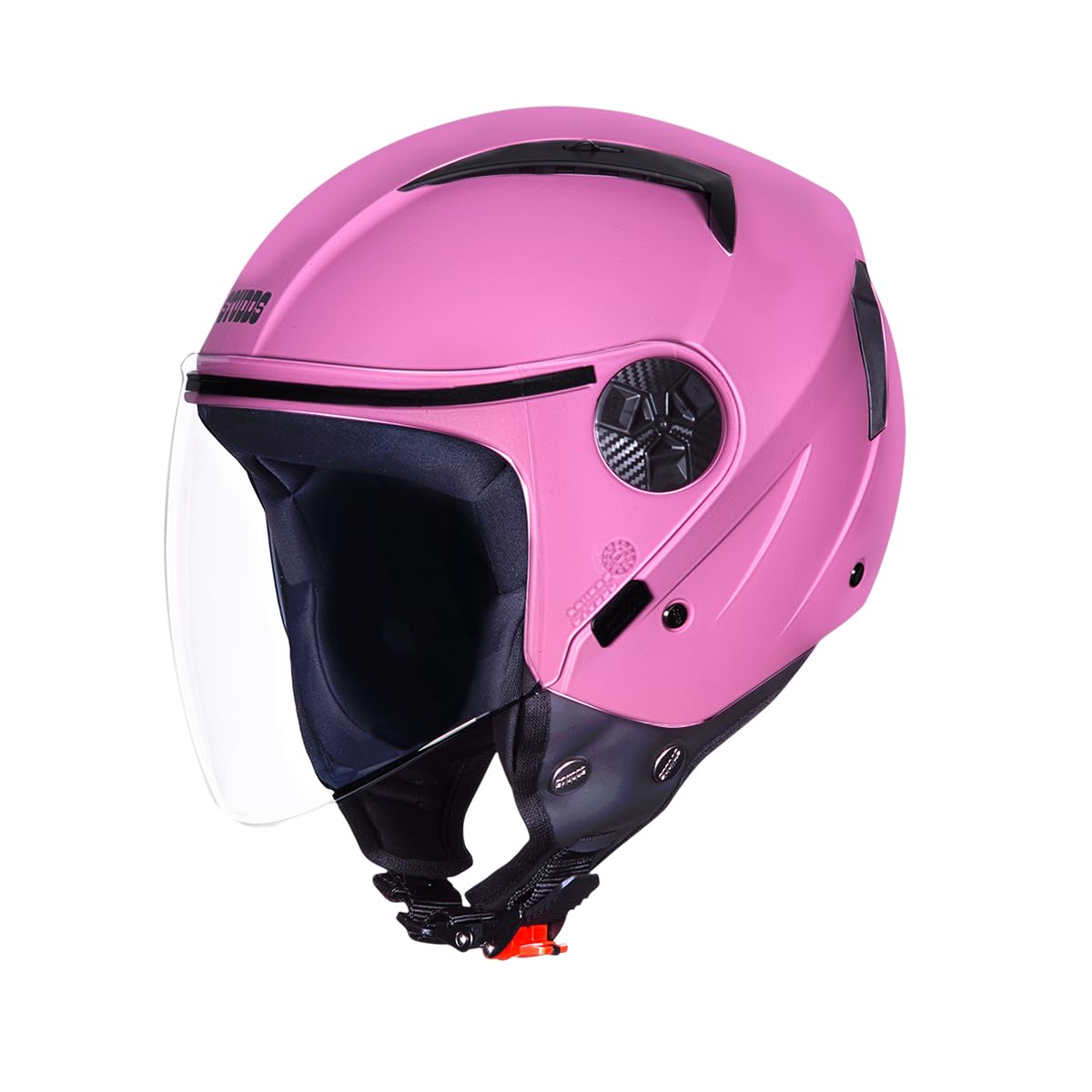 Open Face Helmet Ray Pink L