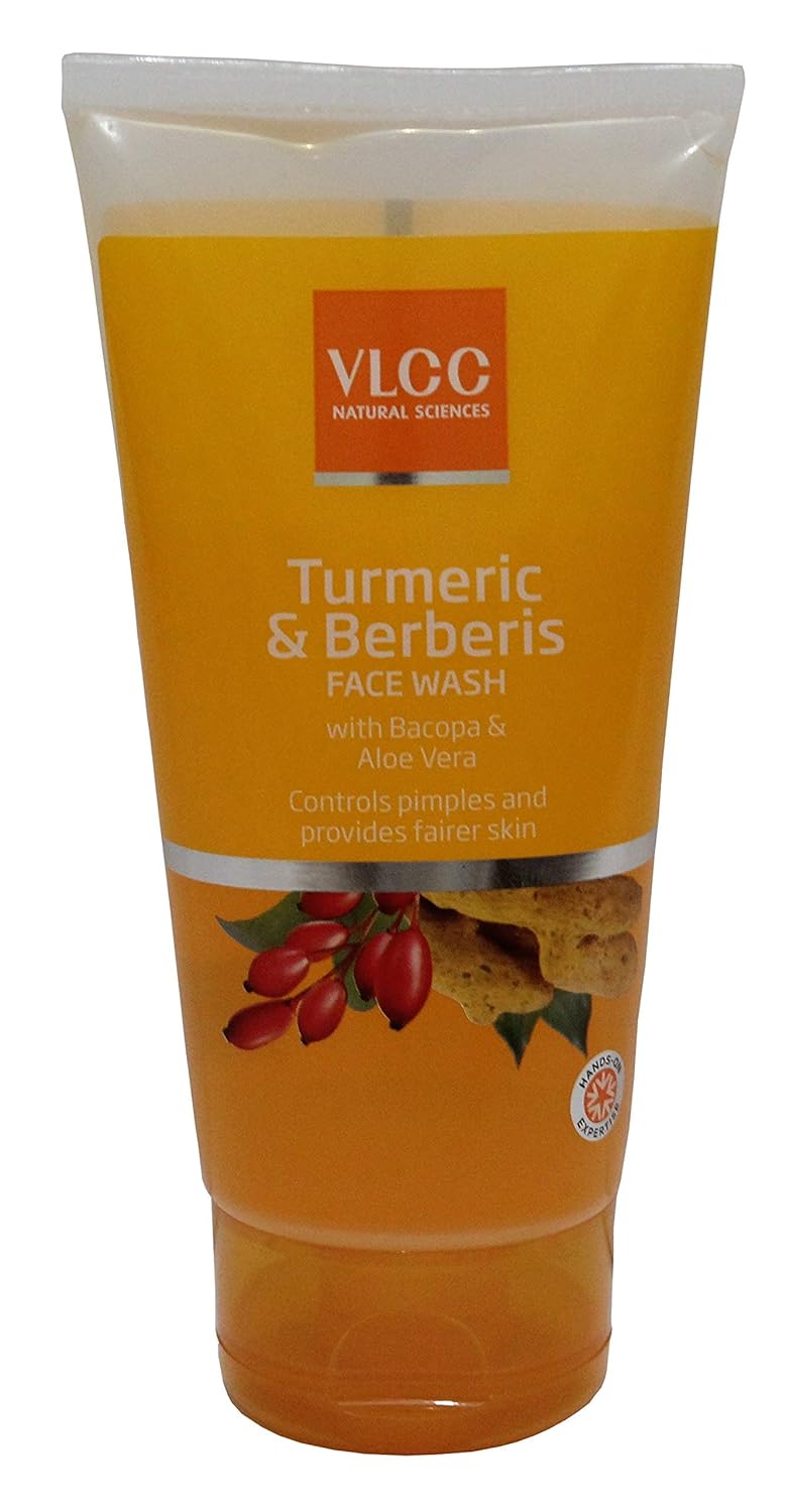 Vlcc Turmeric Berberries Face Wash Anti Tan Skin Lighting Face Wash 150Gm