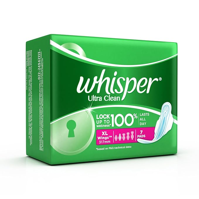 Whisper Ultra Clean Xl Wings 7S Pack